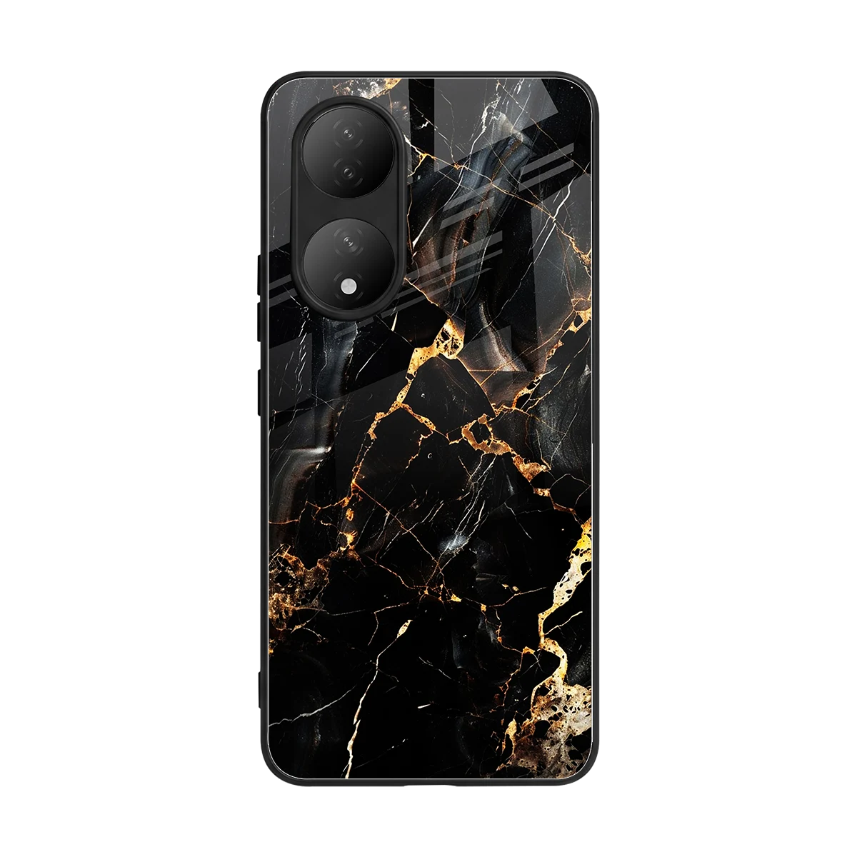 Golden Obsidian back phone cover | glass case for Vivo-y100