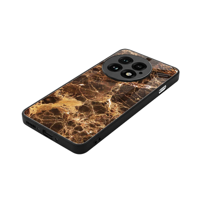 Golden Roots stylish phone case for oneplus 13 | glossy glass and slim fit
