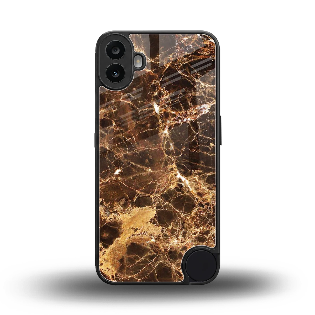 Golden Roots back phone cover | glass case for cmf nothing phone 1