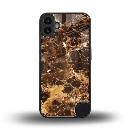 Golden Roots back phone cover | glass case for cmf nothing phone 1