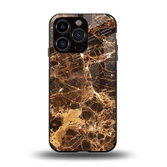 Golden Roots back phone cover | glass case for iphone 13 pro