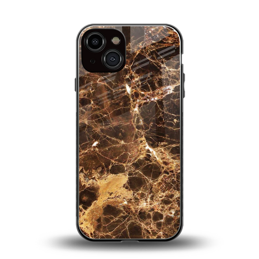 Golden Roots back phone cover | glass case for iphone 14