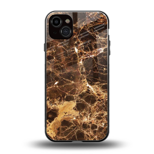 Golden Roots back phone cover | glass case for iphone 14 plus