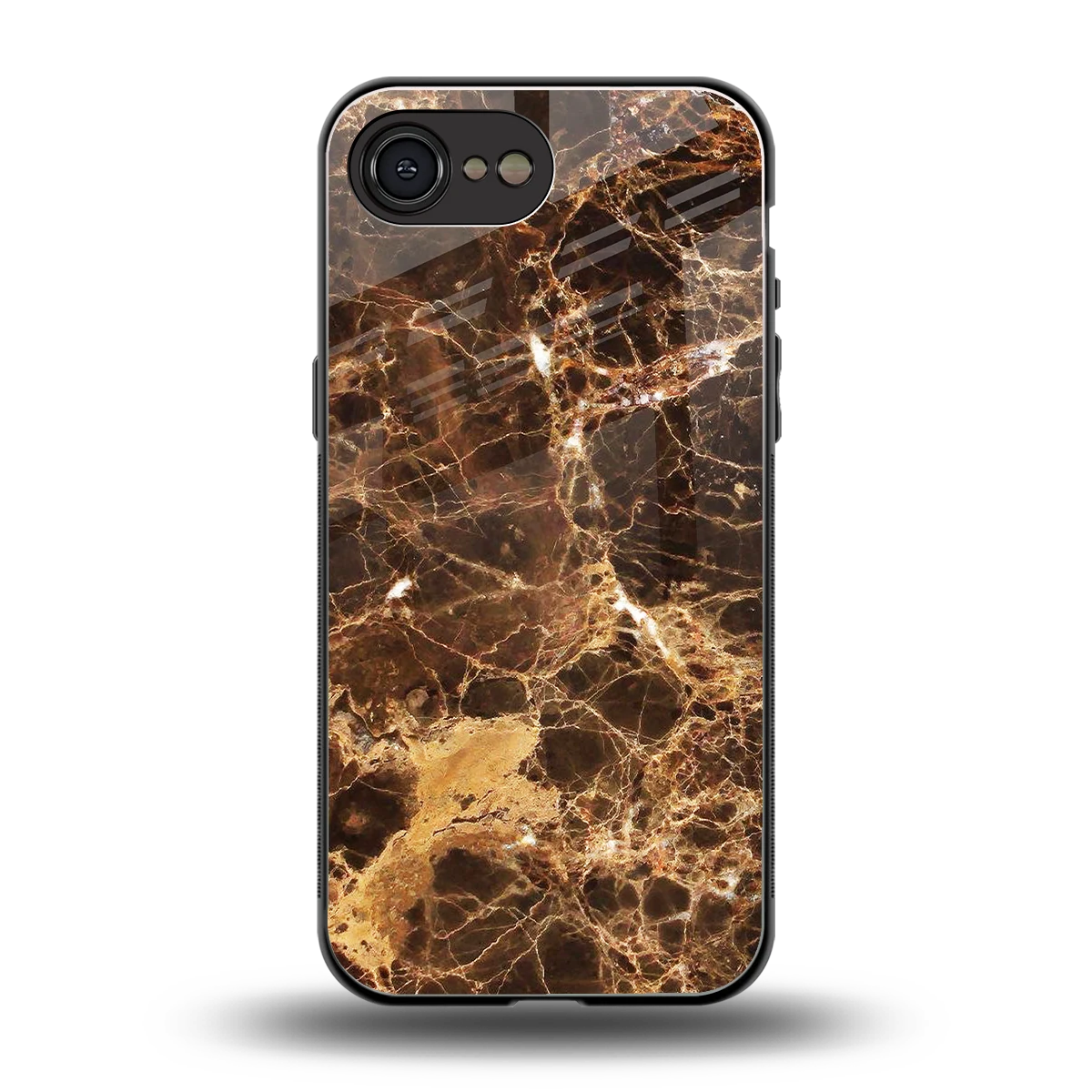Golden Roots back phone cover | glass case for iphone 16e