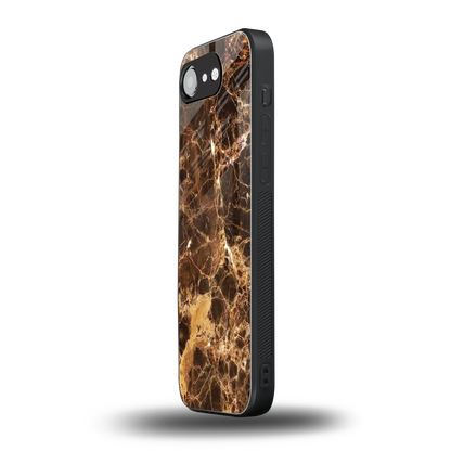 Golden Roots iphone 17e mobile cover | shockproof glass phone case
