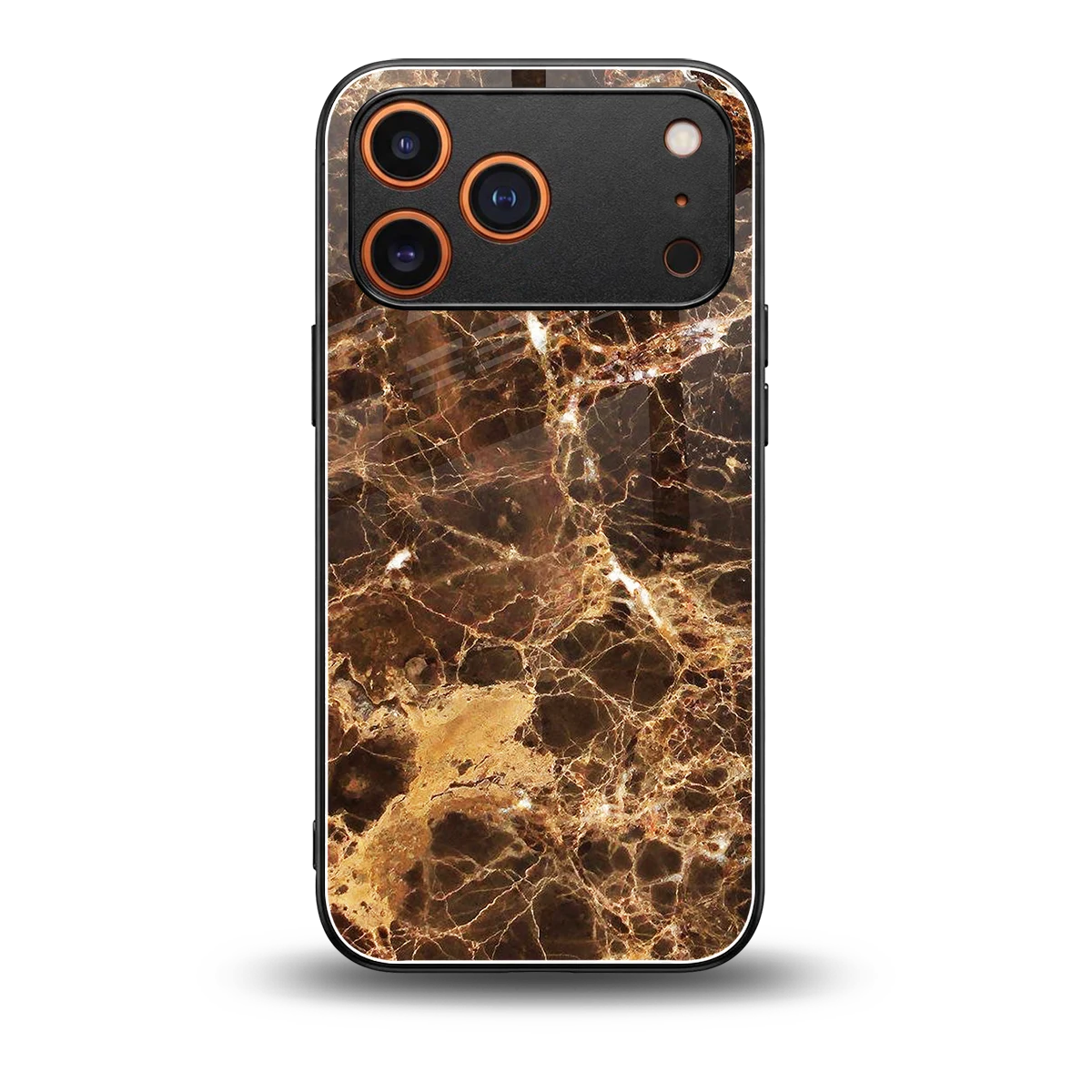 Golden Roots back phone cover | glass case for iphone 17 pro