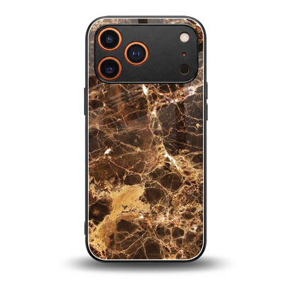 Golden Roots back phone cover | glass case for iphone 17 pro
