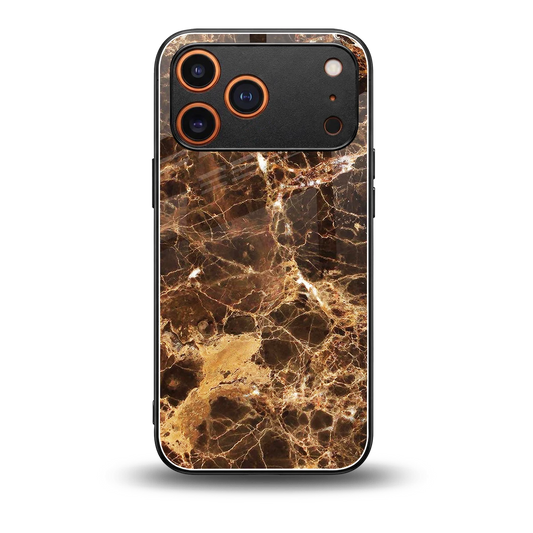 Golden Roots back phone cover | glass case for iphone 17 pro max