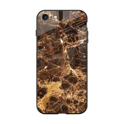 Golden Roots back phone cover | glass case for iphone 7