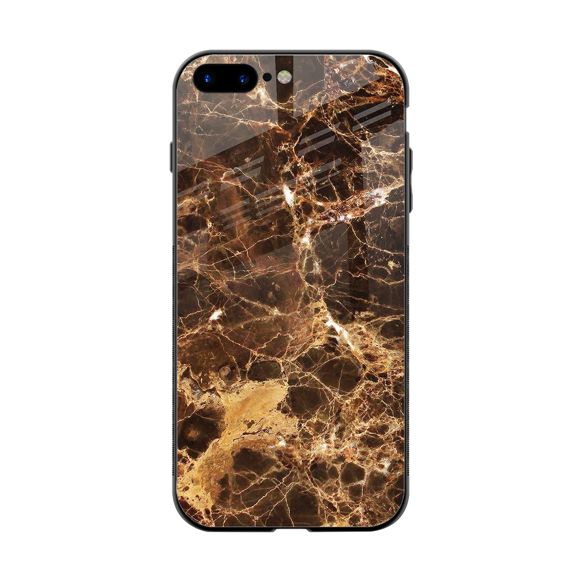 Golden Roots back phone cover | glass case for iphone 8 plus