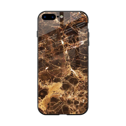 Golden Roots back phone cover | glass case for iphone 8 plus