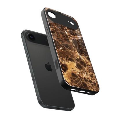 Golden Roots sleek iphone air cover with tempered glass back and TPU edges