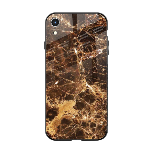 Golden Roots back phone cover | glass case for iphone xr