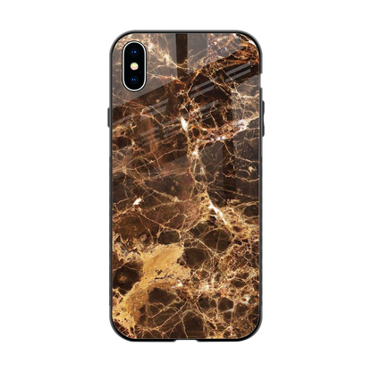 Golden Roots back phone cover | glass case for iphone xs max
