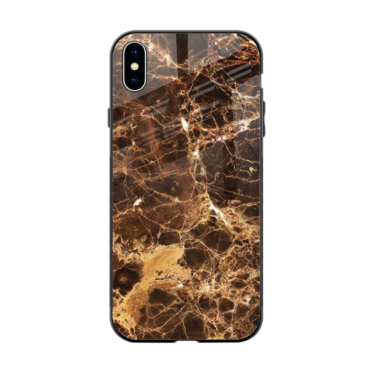 Golden Roots back phone cover | glass case for iphone xs max