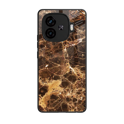 Golden Roots back phone cover | glass case for iqoo neo 10r 5g