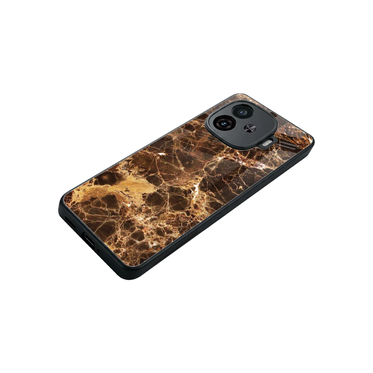 Golden Roots stylish phone case for iqoo neo 10r 5g | glossy glass and slim fit