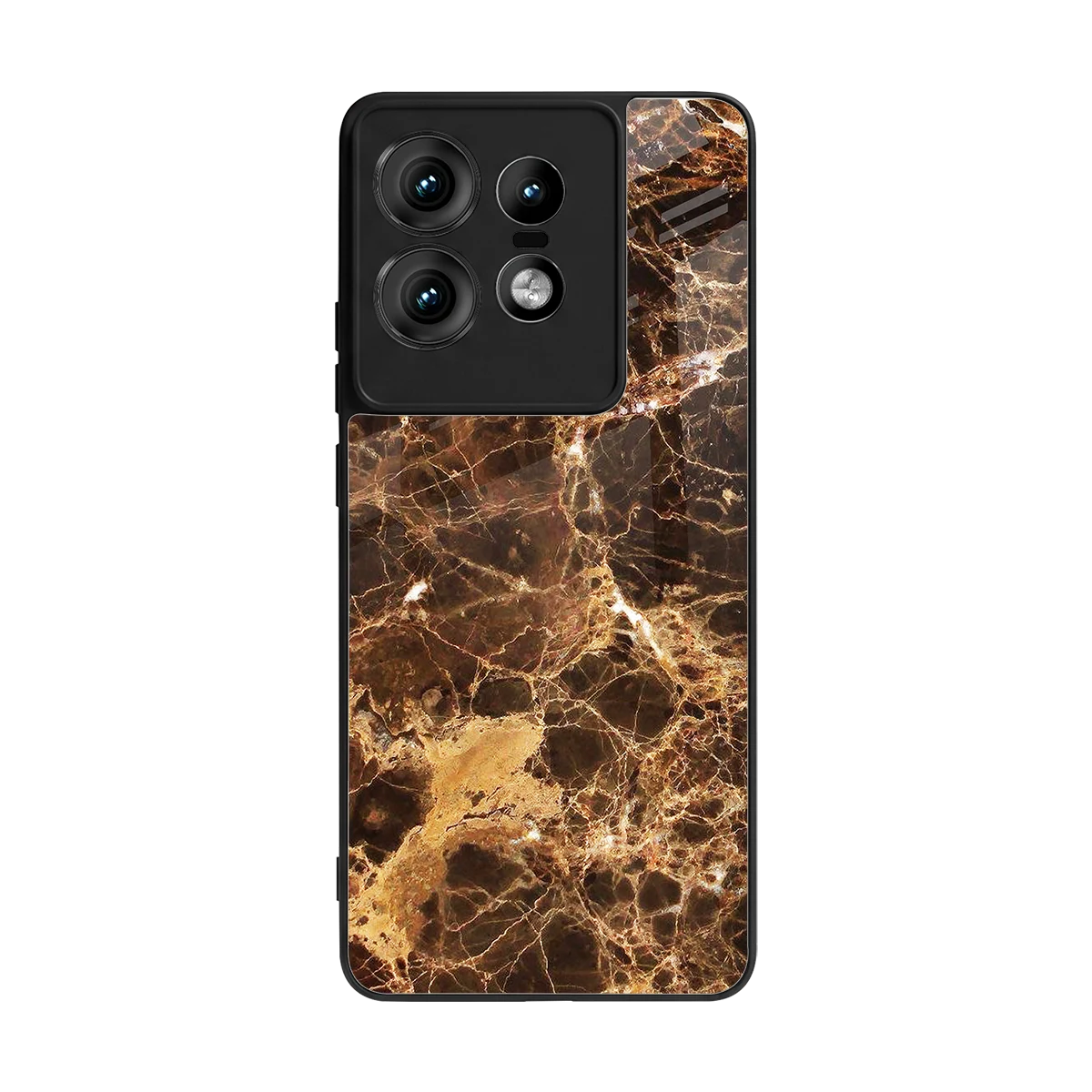 Golden Roots back phone cover | glass case for motorola edge 50 pro