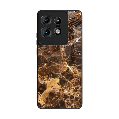 Golden Roots back phone cover | glass case for motorola edge 50 pro