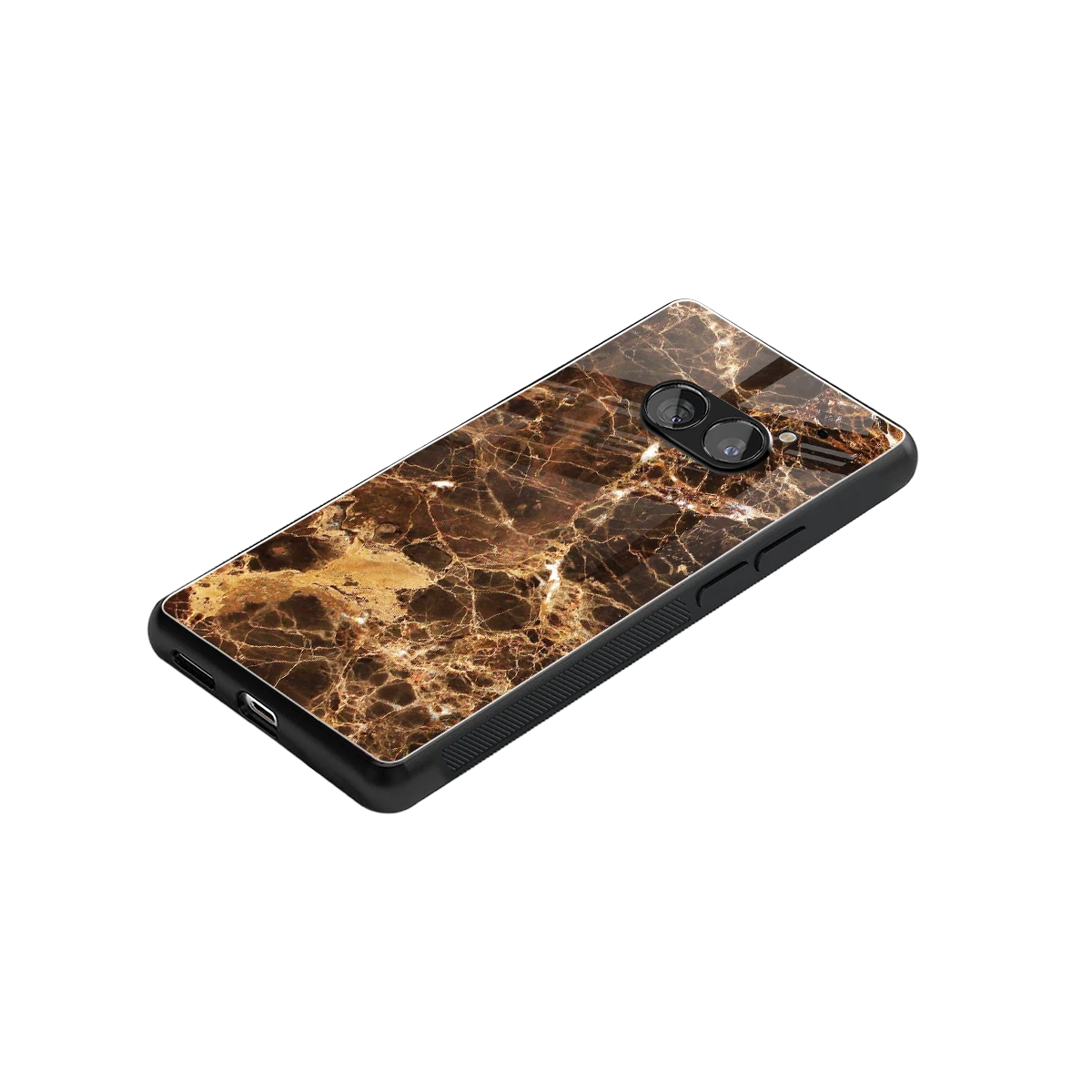 Golden Roots stylish phone case for nothing phone 2a plus | glossy glass and slim fit