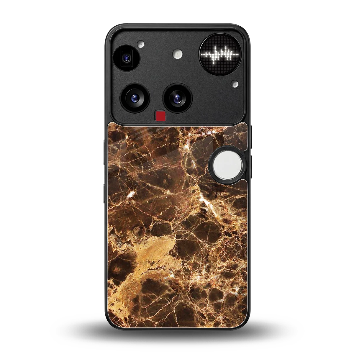 Golden Roots back phone cover | glass case for nothing phone 3