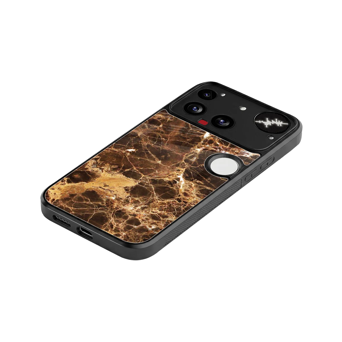 Golden Roots stylish phone case for nothing phone 3 | glossy glass and slim fit