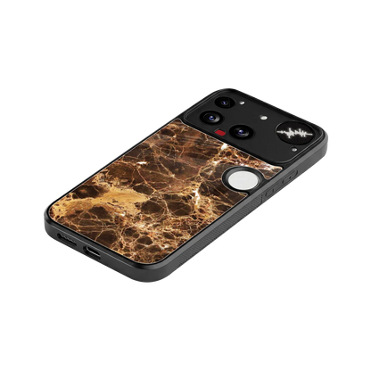 Golden Roots stylish phone case for nothing phone 3 | glossy glass and slim fit