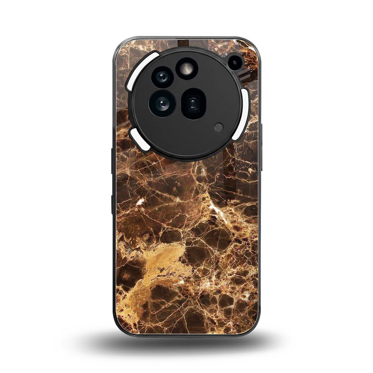 Golden Roots back phone cover | glass case for nothing phone 3a pro