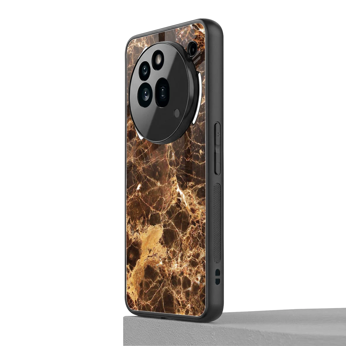 Golden Roots nothing phone 3a pro mobile cover | shockproof glass phone case