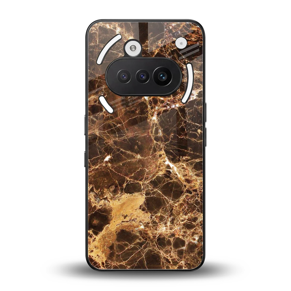 Golden Roots back phone cover | glass case for nothing phone 3a