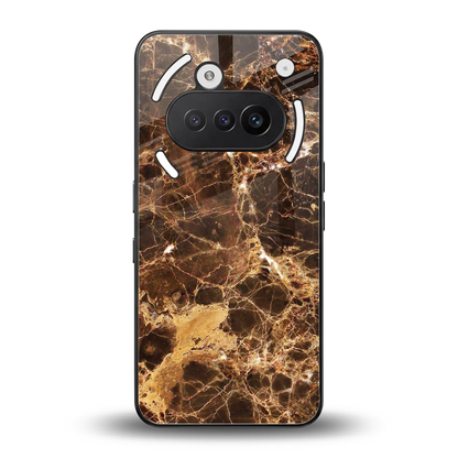 Golden Roots back phone cover | glass case for nothing phone 3a