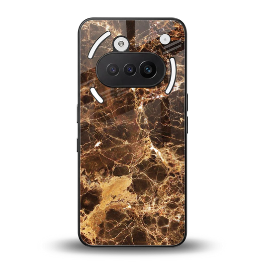 Golden Roots back phone cover | glass case for nothing phone 3a
