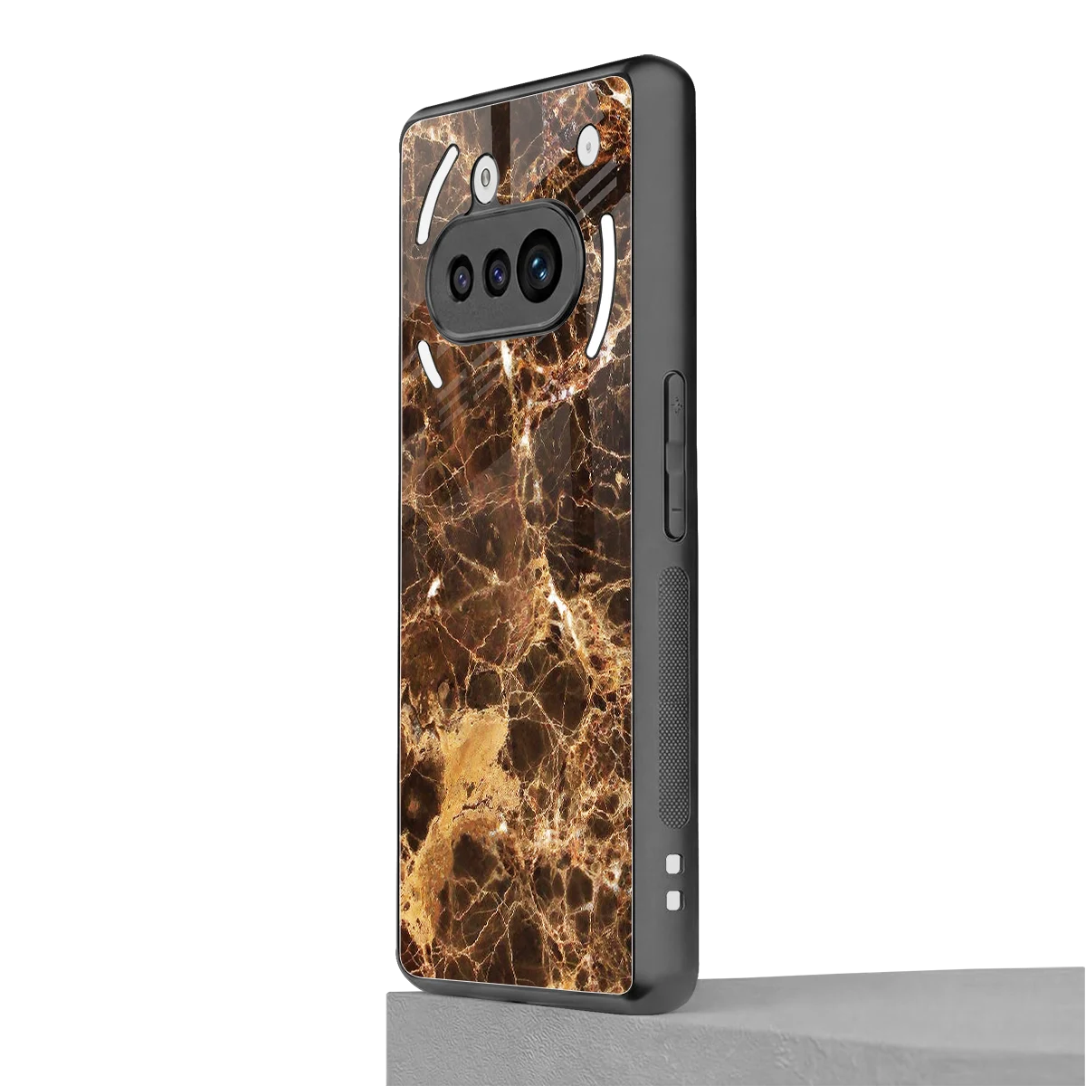 Golden Roots nothing phone 3a mobile cover | shockproof glass phone case