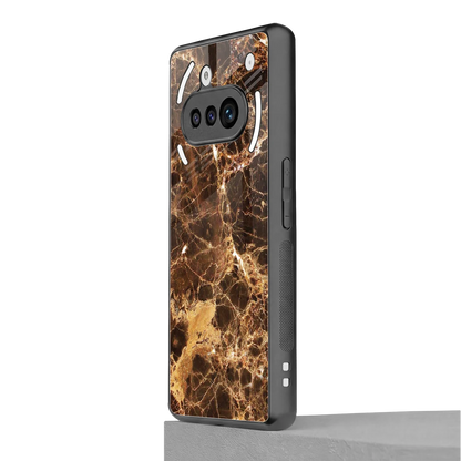 Golden Roots nothing phone 3a mobile cover | shockproof glass phone case