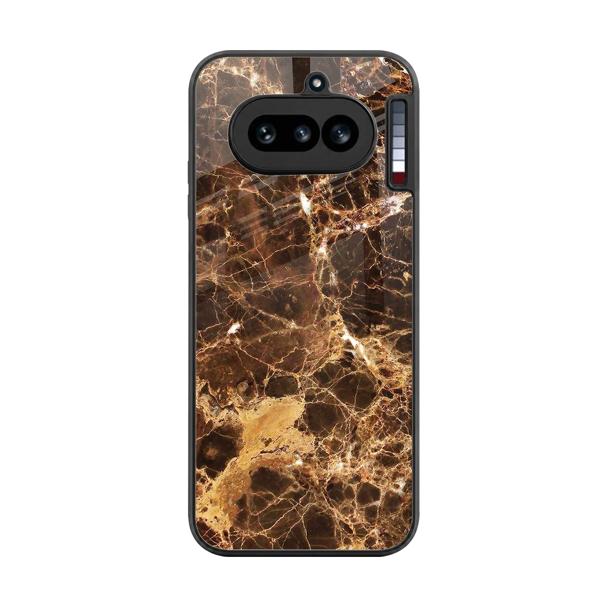 Golden Roots back phone cover | glass case for nothing phone 4a