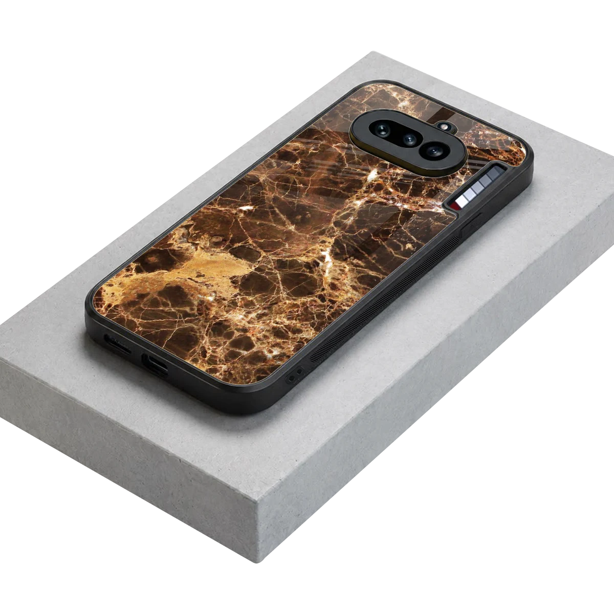 Golden Roots stylish phone case for nothing phone 4a | glossy glass and slim fit