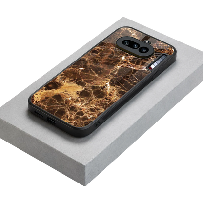 Golden Roots stylish phone case for nothing phone 4a | glossy glass and slim fit
