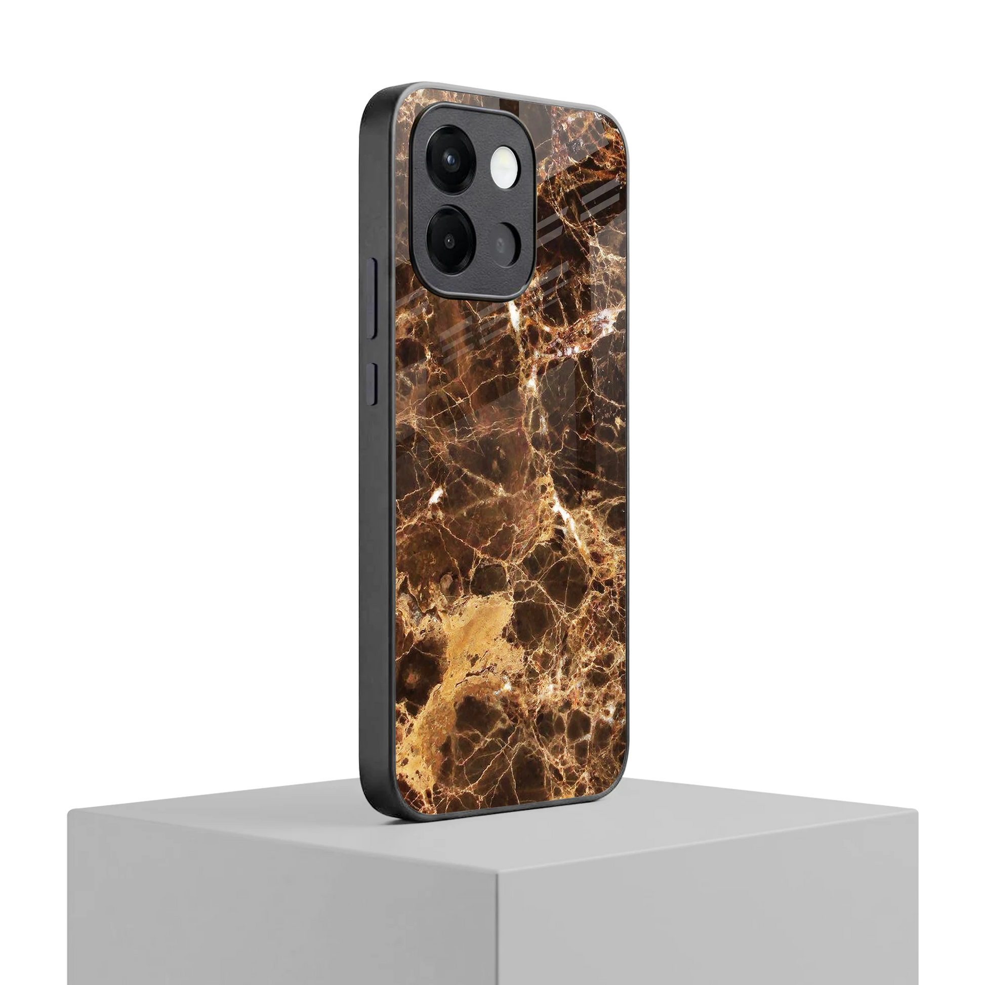 Golden Roots oneplus 13s mobile cover | shockproof glass phone case