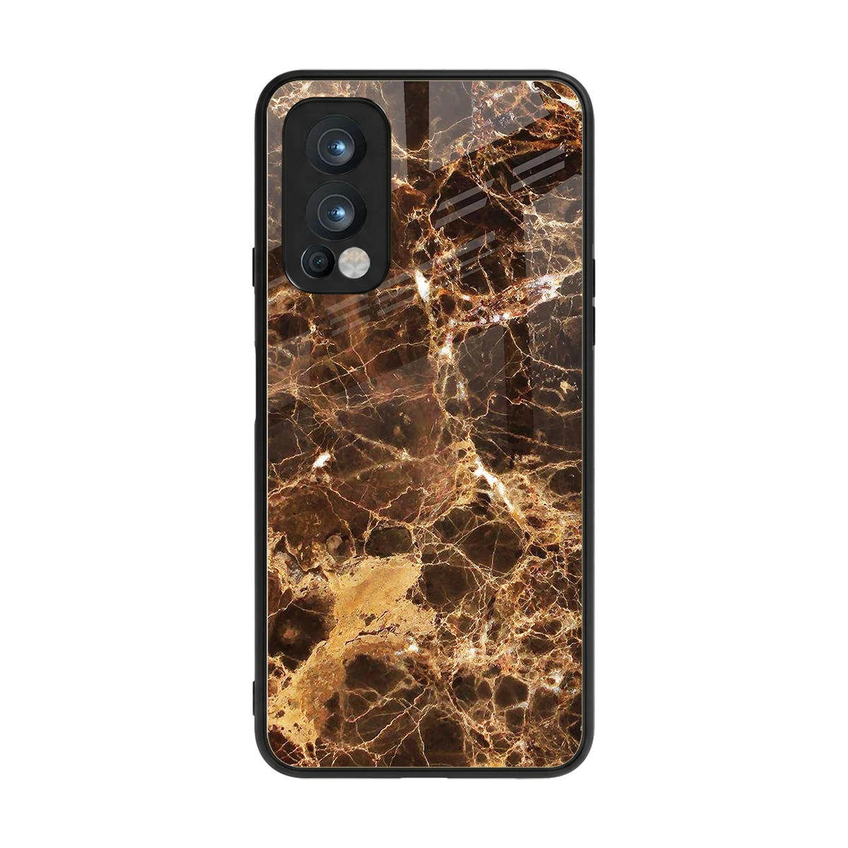 Golden Roots back phone cover | glass case for oneplus nord 2