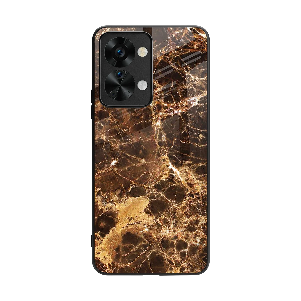 Golden Roots back phone cover | glass case for oneplus nord 2t