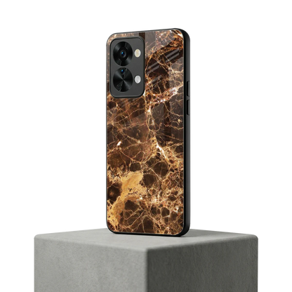 Golden Roots oneplus nord 2t mobile cover | shockproof glass phone case