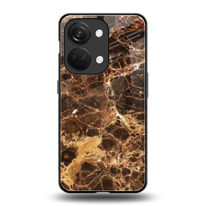 Golden Roots back phone cover | glass case for oneplus nord 3
