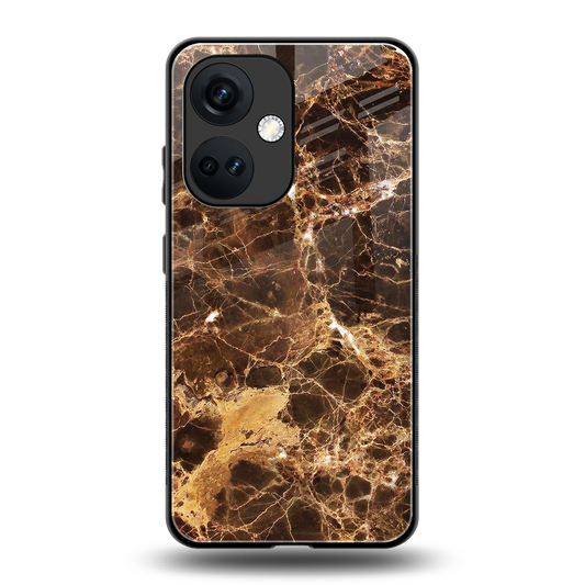 Golden Roots back phone cover | glass case for oneplus nord ce 3