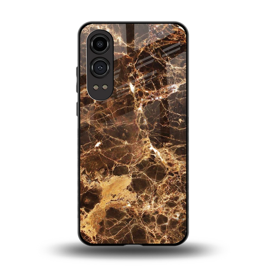 Golden Roots back phone cover | glass case for oneplus nord ce 4 lite