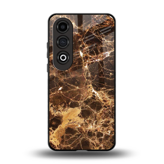 Golden Roots back phone cover | glass case for oneplus nord ce 4