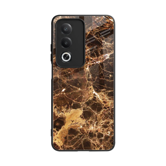 Golden Roots back phone cover | glass case for oppo a3 pro