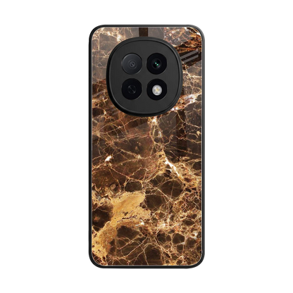 Golden Roots back phone cover | glass case for oppo f29 pro 5g