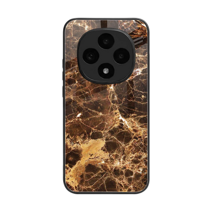 Golden Roots back phone cover | glass case for oppo f31 pro 5g