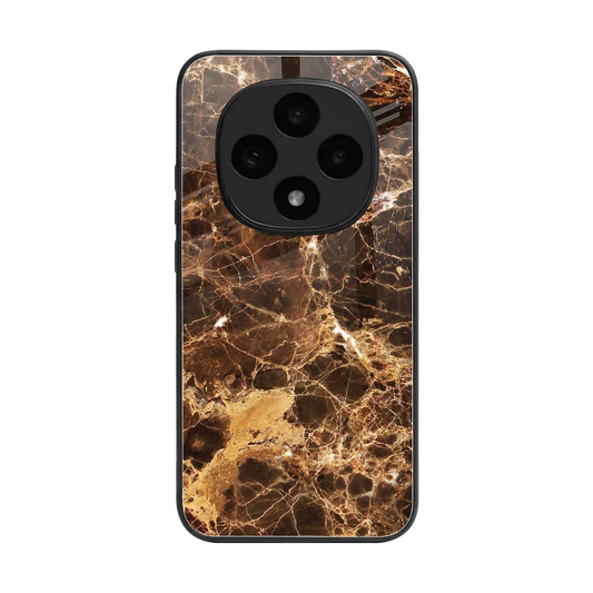 Golden Roots back phone cover | glass case for oppo f31 pro 5g