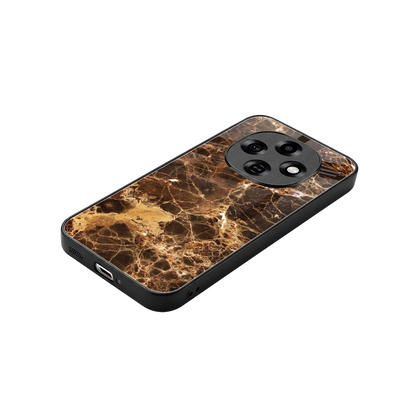 Golden Roots stylish phone case for oppo f31 pro 5g | glossy glass and slim fit